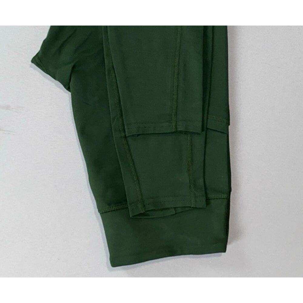 Pact Women's On the Go Pocket Legging Fitted Athletic Pants. Green, XXXL, NEW! - Picture 4 of 8
